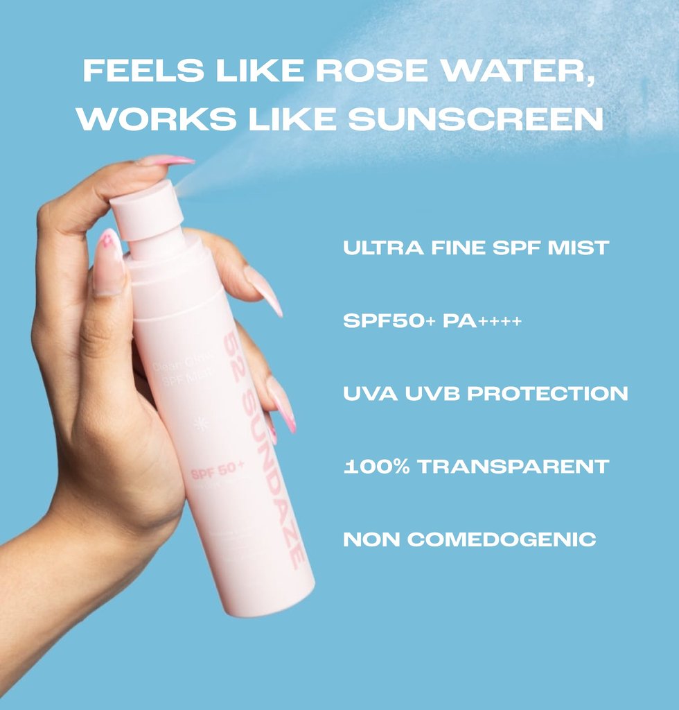 SPF 50 Rosewater Mist + Vitamin C